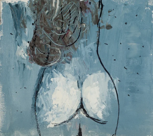 人种学，M.Sh.卡济耶夫。艺术家画在油。屁股 — 图库照片