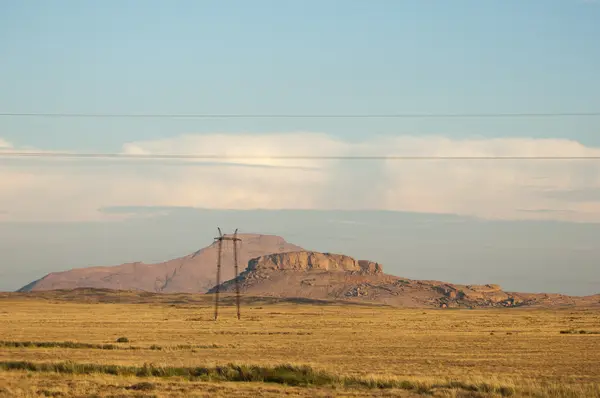 Cordillera Bektau- Ata. Tracto Bektau- Ata. Asia Central Kaza — Foto de Stock