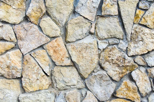 Textura Fondo Antecedentes Muralla Piedra Salvaje Forrada Arenisca Granito — Foto de Stock