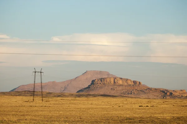 Cordillera Bektau- Ata. Tracto Bektau- Ata. Asia Central Kaza — Foto de Stock