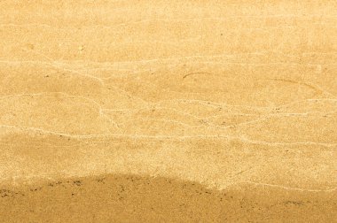 Doku, arka plan. kum plaj. gevşek taneli madde, soluk sarımsı kahverengi, silisli ve diğer kayalar erozyon kaynaklanan ve plajları büyük bir kurucu şekillendirme,