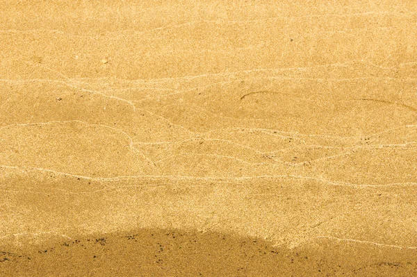 Textur Bakgrund Sanden Stranden Löst Granulat Ämne Blekt Gulbrun Följd — Stockfoto