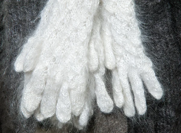 Texture Fond Fourrure Chèvre Angora Une Chèvre Une Race Poils — Photo