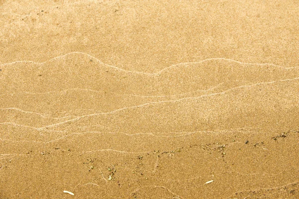 Texture, background. the sand on the beach. loose granular subst — Stock Photo, Image