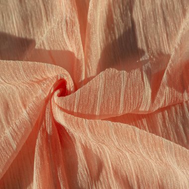 doku, arka plan, desen, koleksiyon, buruşuk ipek kumaş şampanyası (soluk geyik tüyü). Üç Boyutlu