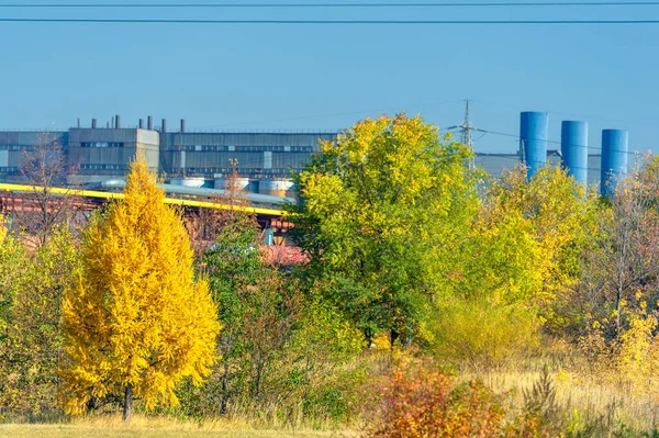 Paysage Industriel Une Réalité Physique Sociale Culturelle Qui Reflète Dans — Photo