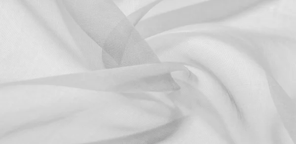 Textura Țesăturii Mătase Albă Mătase Elegantă Aur Netedă Sau Țesătură — Fotografie, imagine de stoc