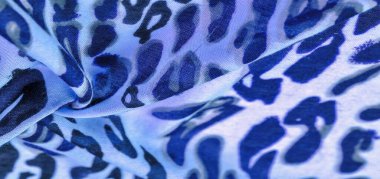 doku arka plan, desen, ipek kumaş, mavi ve beyaz renk, moda, leopar deseni, hayvan derisi