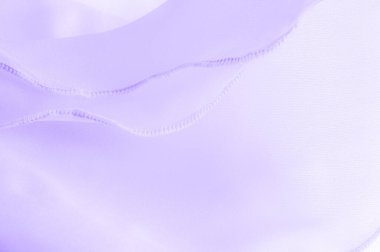 Doku. Şablon. Kumaş, pankart ya da gök mavisi ipekle kaplanmış. Poster için lüks tekstil dekorasyonu, yumuşak dalgalı dalgalı kumaşlı gök mavisi malzeme, poster