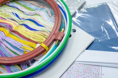 Çember ve çerçeve, nakış ya da diğer dikiş şekilleriyle çalışırken kumaşı gergin tutmak için kullanılan araçlardır..