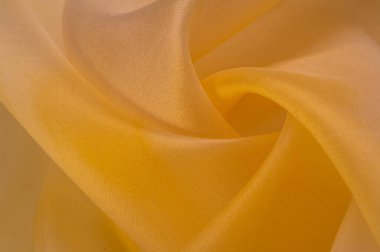 Pastel bej ve sarı tonlarda ipek kumaş, sepia pastel sarı kremsi bej tonda kumaş duvar kağıdı desenli arka plan: sevimli doğal desenli tekstil fotoğrafı