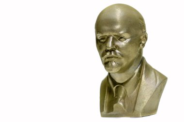 Değiş tokuş. Vladimir Ilyich Lenin 'in tutuklanması. Dünya proletaryası lideri, bronz döküm