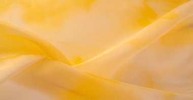 Pastel bej ve sarı tonlarda ipek kumaş, sepia pastel sarı kremsi bej tonda kumaş duvar kağıdı desenli arka plan: sevimli doğal desenli tekstil fotoğrafı