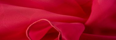 Doku. Geçmişi. Şablon. Kırmızı ipek katlanmış kumaş arka plan, afiş veya kapak tasarımı. Poster için lüks tekstil dekorasyonu yumuşak saten dalgalı kırmızı kumaş, poster.,