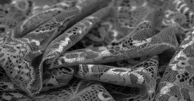 dantel kumaş dokusu, yakın çekim