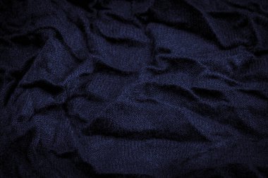 Kaba koyu mavi yün kumaş. Uzun, dayanıklı, kalın iplikli koyunlar, özellikle senin tasarımına uygun. Farklı büyük kuzu türleri gibi. Desen arkaplan deseni