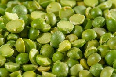 Kurutulmuş bezelye ve duvar kağıdı yakın çekim