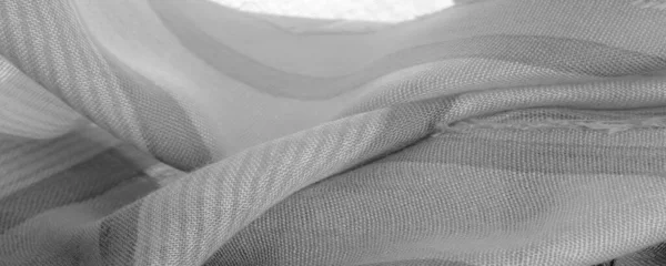 Текстура Фон Монохромная Серая Шелковая Ткань Фотография Изображение Разработанные Выполненные — стоковое фото
