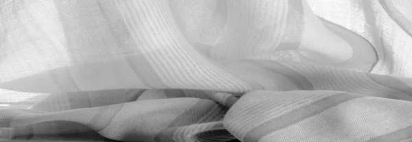 Texture Background Monochrome Gray Silk Fabric Photograph Picture Developed Executed — Stock Photo, Image