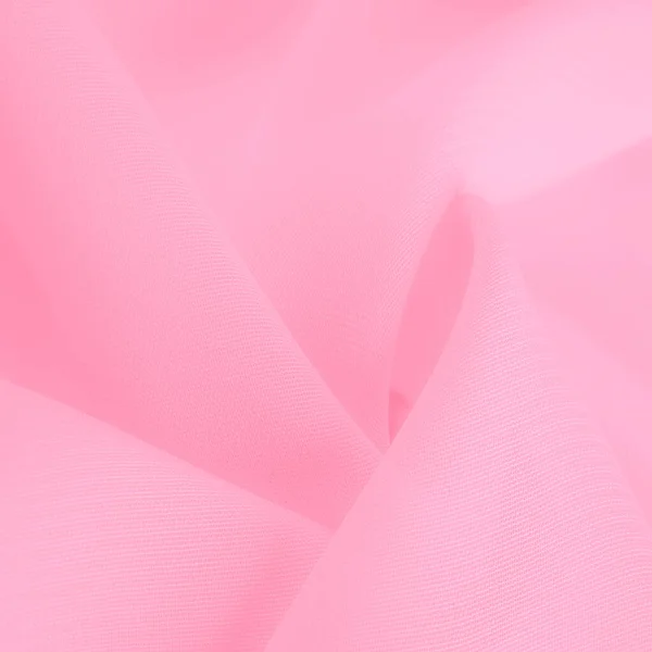 テクスチャ テンプレート 絹の赤いポリエステル 色ピンクのシルク生地からの背景 透明感と軽さのある縫製用生地を使用しています 織物パノラマ — ストック写真