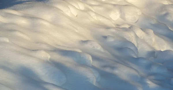 Schneetextur Atmosphärischer Wasserdampf Der Eiskristallen Gefroren Ist Und Hellweiße Flocken — Stockfoto