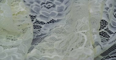 dantel kumaş dokusu, yakın çekim