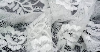 dantel kumaş dokusu, yakın çekim