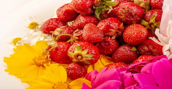 Close Shot Fresh Juicy Berries — Stock Photo, Image