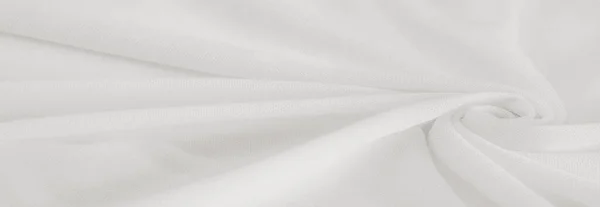 Белая Ткань Абстрактный Фон Роскошной Ткани Жидкой Шелковой Текстуры Волн — стоковое фото
