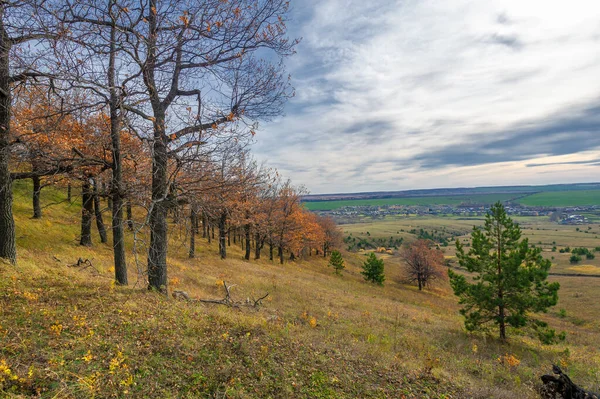 Autumn Landscape Photography European Part Earth Rural Landscape Beautiful Gradient — Stock Photo, Image