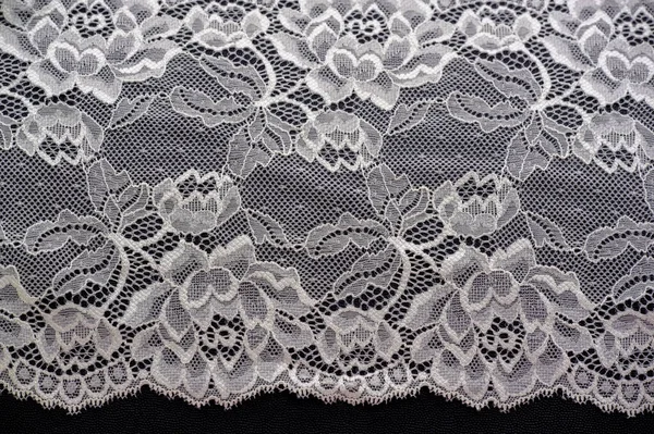 Lace Fabric Texture Close Shot — Stock Photo, Image