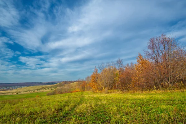 Autumn Landscape Photography European Part Earth Rural Landscape Beautiful Gradient — Stock Photo, Image