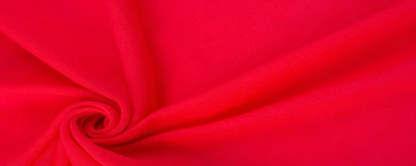Paño Rojo Fondo Abstracto Tela Lujo Textura Seda Líquida Ondas — Foto de Stock