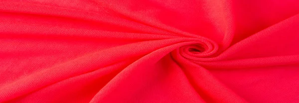 Piros Ruha Elvont Háttér Luxus Szövet Vagy Folyékony Selyem Textúra — Stock Fotó