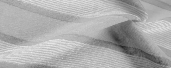 Texture Background Monochrome Gray Silk Fabric Photograph Picture Developed Executed — Stock Photo, Image