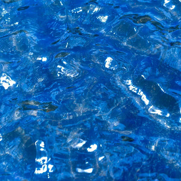 Teksturę Tło Wzór Basen Woda Lekki Wiatr Gra Światła Słonecznego — Zdjęcie stockowe