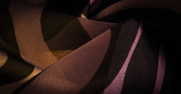 Текстура Pattern Pattern Шелковая Ткань Абстрактных Оттенках Коричневого Синего Шелковая — стоковое фото