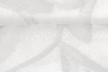 Doku, Desen. Soyut beyaz desenli pürüzsüz siyah beyaz kumaş. Lüks soyut bir arka plan. Lüks Noel geçmişi. Kumaş, narin.