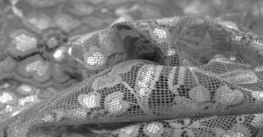 dantel kumaş dokusu, yakın çekim