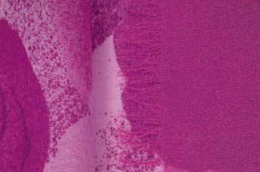 Doku. Geçmişi. şablon. Soyut kırmızı ipek şifon kumaş. Hollywood kiraz çiçeği ipek tafta sanat modeli.