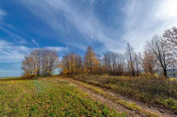 Jesienny Krajobraz Malowniczy Widok — Zdjęcie stockowe