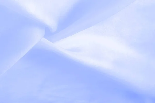 Tissu Soie Bleue Pâle Soie Bleue Élégante Lisse Tissu Satiné — Photo