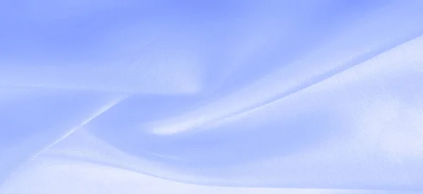 Синий Бледный Шелк Гладкий Элегантный Синий Шелк Роскошный Сатин Текстура — стоковое фото