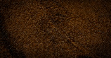 Kaba koyu sarı yün kumaş. Uzun, dayanıklı, kalın iplikli koyunlar, özellikle senin tasarımına uygun. Farklı büyük kuzu türleri gibi. Desen arkaplan deseni