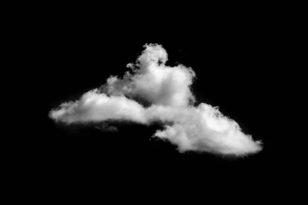 Designer Photography. Sky and clouds isolated on black background, close up