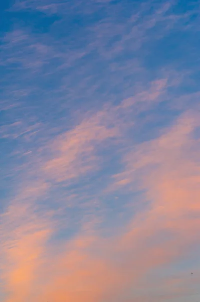 Designer Photography. Sky and clouds cumulus on a blue background