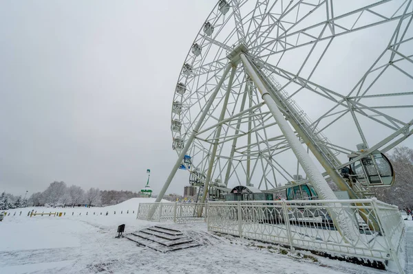 Wenn Schneit Hat Man Zwei Möglichkeiten Schneeengel Schaufeln Oder Form — Stockfoto