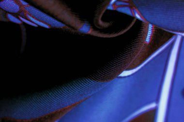 Doku, arkaplan, desen, kahverengi mavi, beyaz çiçek deseni, geometrik çizgiler. Yeni, modern renk paletini tanıtır, herhangi bir tasarıma karmaşıklık eklemeyi ideal kılar.