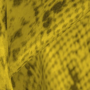 Kare desenli sarı kumaş, parlak sarı kumaşın yakın plan dokusu. arkaplan, doku, desen,