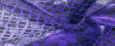 Mavi dantel kumaş, mavi ve siyah kumaşın karışımı. mavi, safir, gök mavisi, doku, arkaplan, desen.